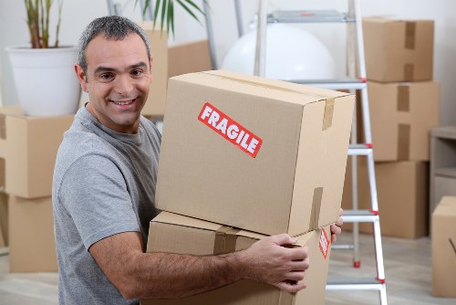 Illustration of a customer complaint process for removals service