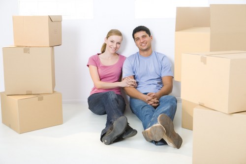 Residential moving truck support in Soho apartment buildings