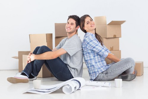 Commercial moving truck service for Soho offices and shops