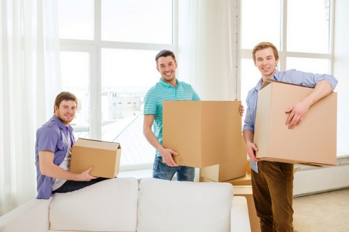 Commercial office relocation support in central London