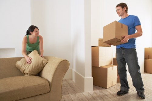 Careful handling of household and commercial items during a Soho relocation